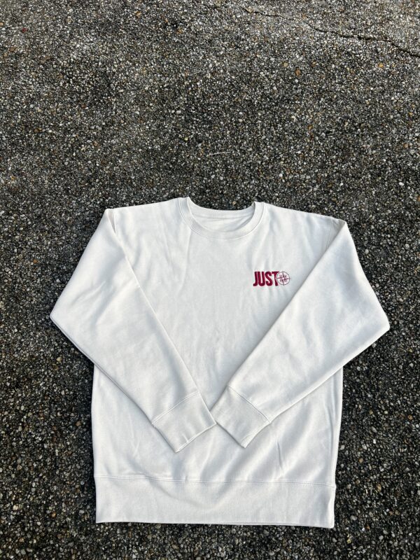 JUSTO Crewneck Sweater - Bone - Image 2